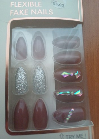 Merrycolor Esnek Takma Tırnak Seti 24'lü - Görsel 3