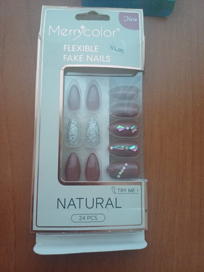 Merrycolor Esnek Takma Tırnak Seti 24'lü - Görsel 2