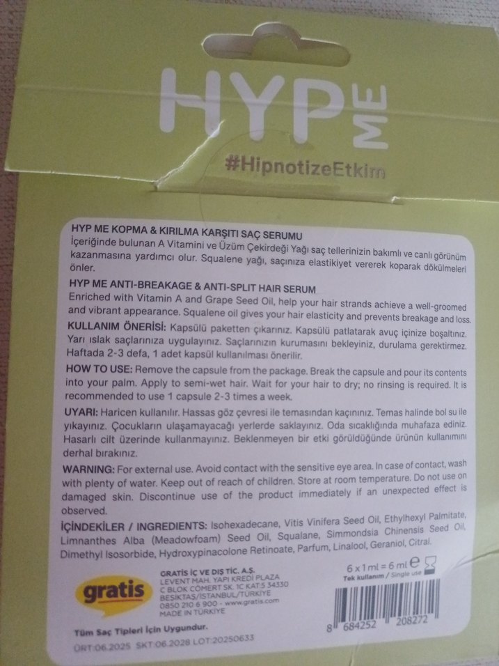 Saç bakım serumu - Görsel 5