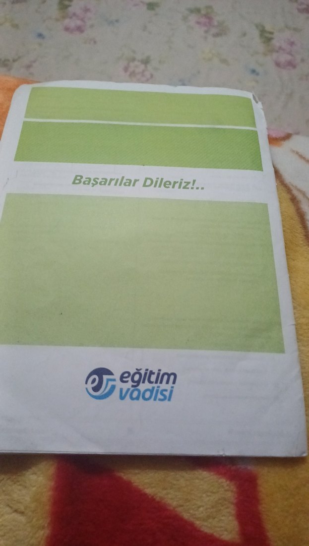 11. Sınıf Eğitim Vadisi Deneme Yayını - Görsel 4