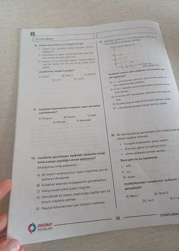 TYT Temel Yeterlilik Testi Sınav Kitapçığı - Görsel 6