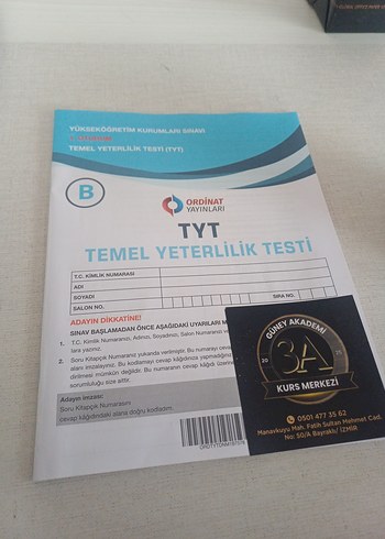 TYT Temel Yeterlilik Testi Sınav Kitapçığı - Görsel 2
