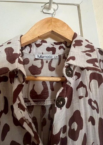 Bohem Salaş V Yaka Kemerli Hamile Tunik - Görsel 4