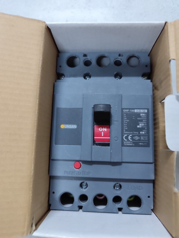 Günsan 3P 100A Kompakt Devre Kesici - Görsel 3