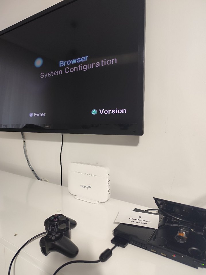 Orijinal PlayStation 2 Oyun Konsolu Seti - Görsel 4