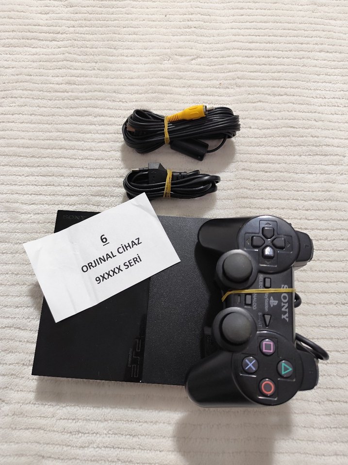 Orijinal PlayStation 2 Oyun Konsolu Seti - Görsel 3