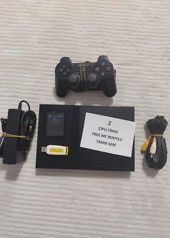 7XXXX Serisi FreeMC Bootlu Çipli PlayStation 2 - Görsel 6
