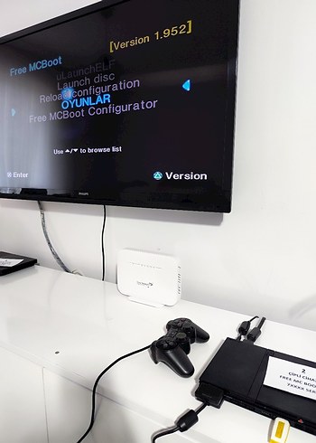 7XXXX Serisi FreeMC Bootlu Çipli PlayStation 2 - Görsel 3
