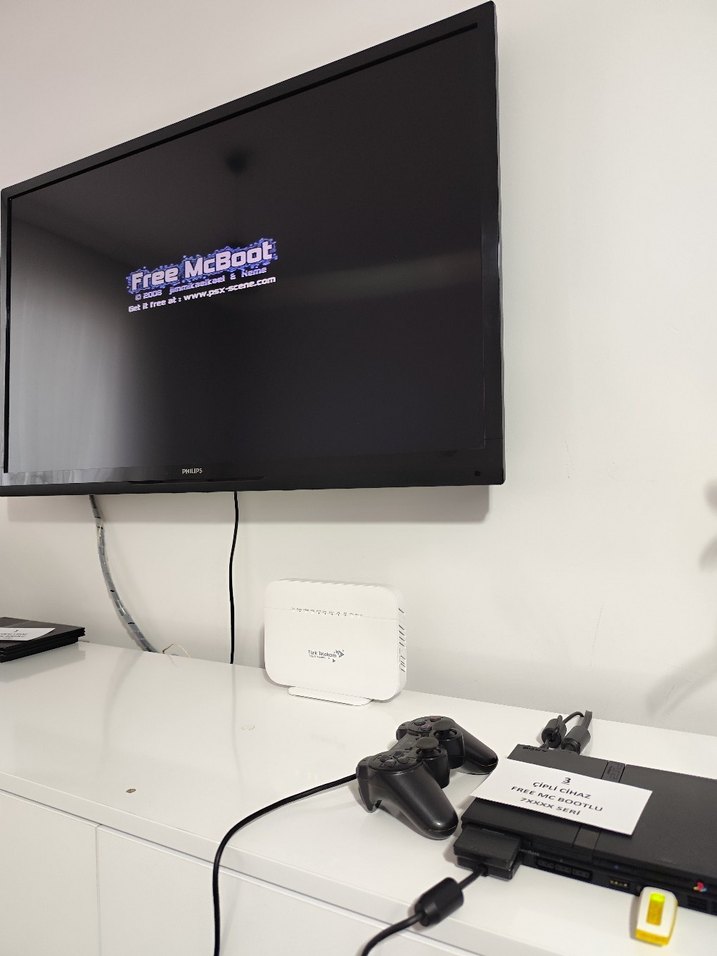 Çipli PlayStation 2 Free MC Bootlu, 7XXXX Seri - Görsel 2