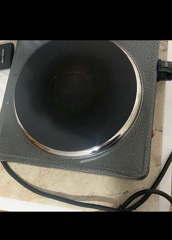 Gri Elektrikli Tekli Ocak - Görsel 2