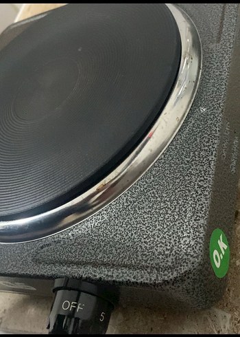 Gri Elektrikli Tekli Ocak - Görsel 3