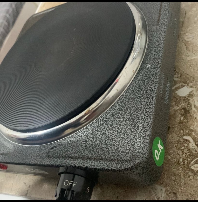 Gri Elektrikli Tekli Ocak - Görsel 3