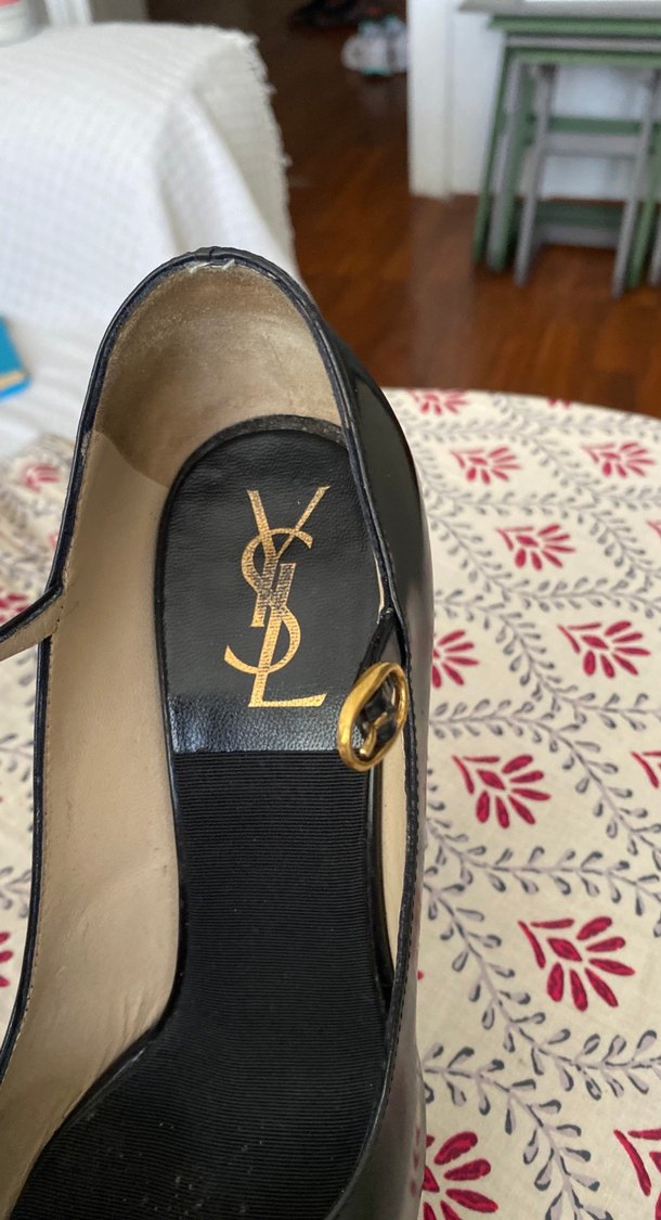 Tokalı Siyah Bohem Stiletto Topuklu Ayakkabı - Görsel 4