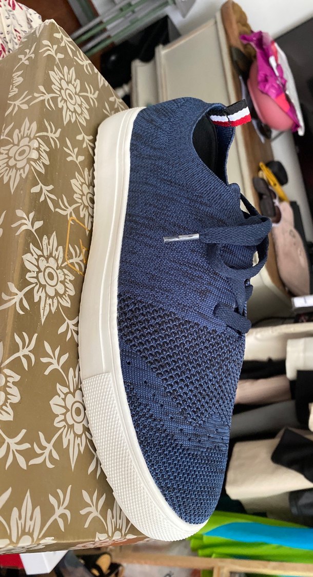 Trendy Lacivert Örme Erkek Spor Ayakkabı - Görsel 2