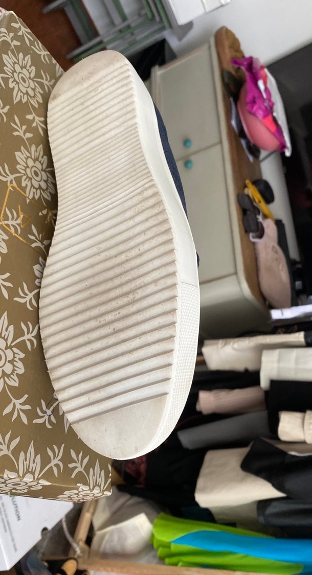 Trendy Lacivert Örme Erkek Spor Ayakkabı - Görsel 3