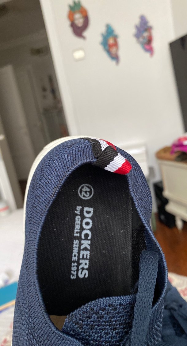 Trendy Lacivert Örme Erkek Spor Ayakkabı - Görsel 5