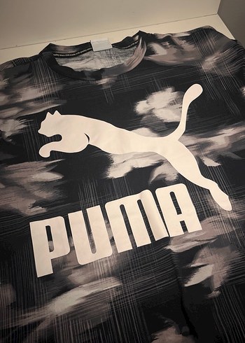 Gri Puma Tişört