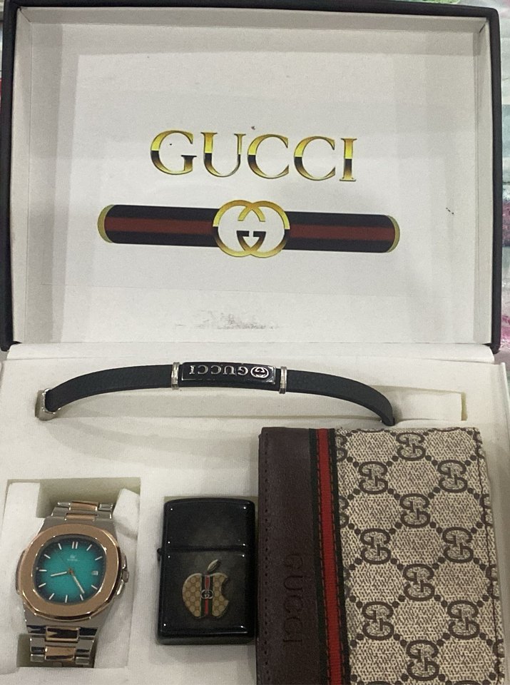 Gucci Premium Erkek Seti | Zamansız Şıklık & Prestij - Görsel 2