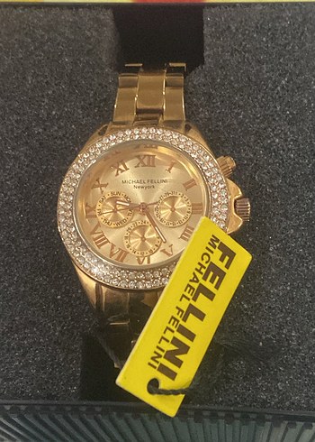 Şişme Mont + Gold Kol Saati Set - Görsel 2