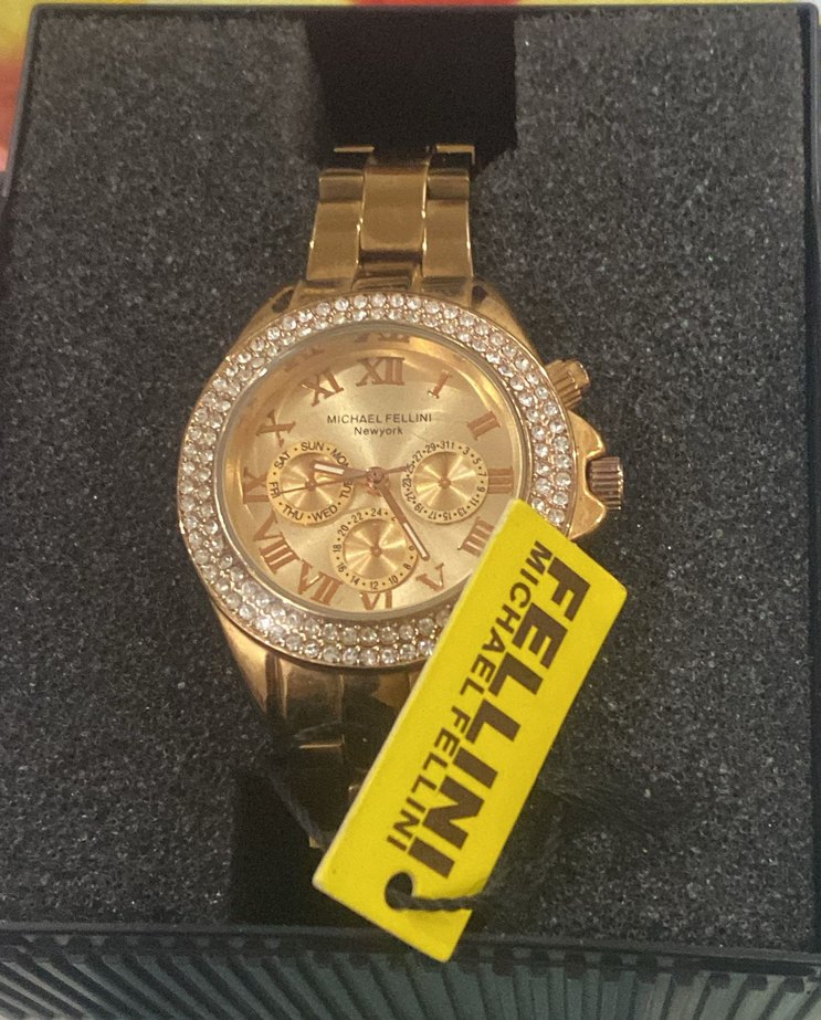 Şişme Mont + Gold Kol Saati Set - Görsel 2