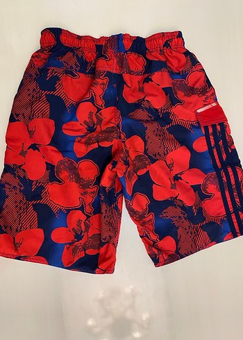 Erkek Kırmızı Midi Şort - Görsel 4