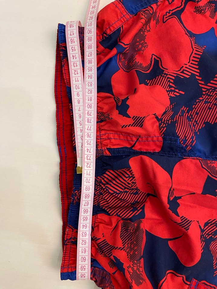 Erkek Kırmızı Midi Şort - Görsel 3