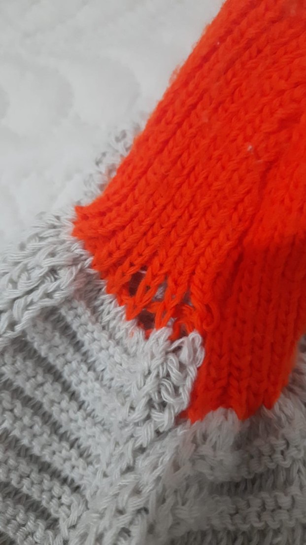 Gri Örgü Salaş Kadın Hırka - Görsel 3