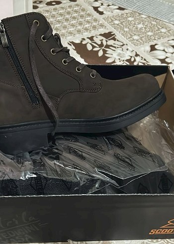 Kahverengi Deri Erkek Bot - Sokak Stili - Görsel 2