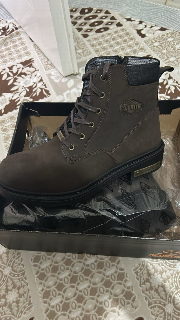 Kahverengi Deri Erkek Bot - Sokak Stili - Görsel 3