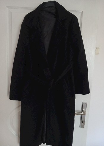 Siyah Uzun Klasik Kaban - Görsel 2