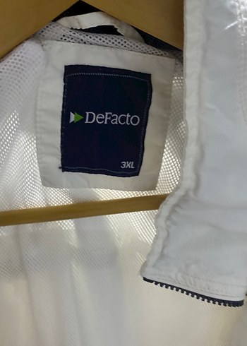 Beyaz Fermuarlı Erkek Ceket - Görsel 4