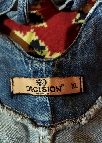 Düğmeli Kot Midi Elbise - Görsel 5