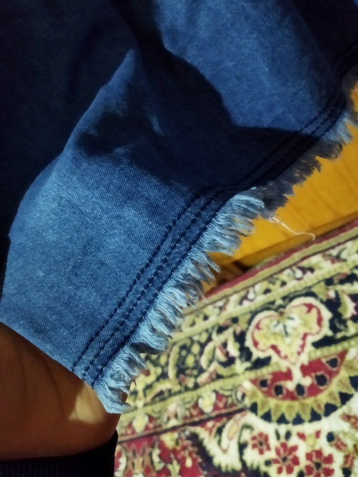 Düğmeli Kot Midi Elbise - Görsel 4