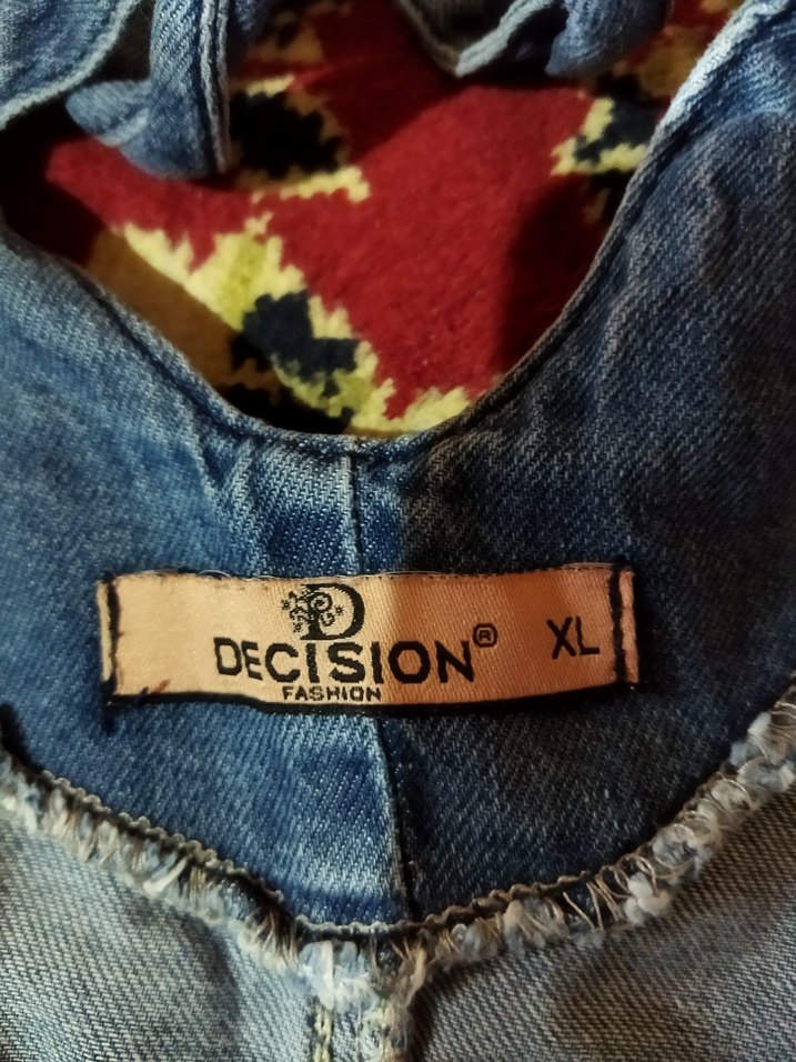 Düğmeli Kot Midi Elbise - Görsel 5