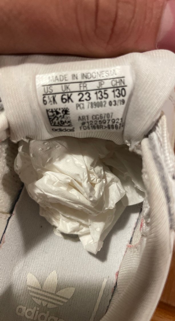 Beyaz Bağcıklı Kız Çocuk Adidas spor ayakkabı - Görsel 4