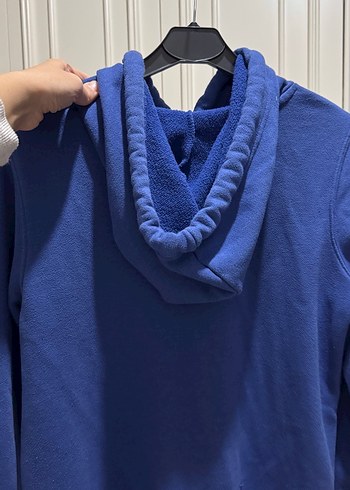 Mavi Kadın Kapüşonlu Sweatshirt - Görsel 3