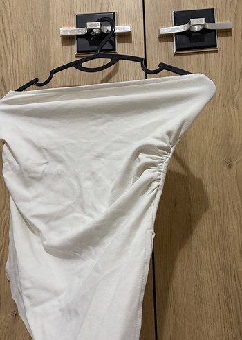 Beyaz Düz Fitted Hemşire Korsesi - Görsel 2