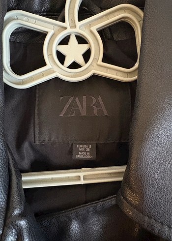 Kadın Siyah Deri Kısa Biker Ceket - Görsel 4