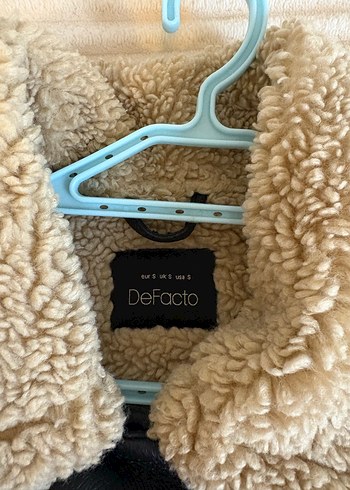 Kürklü Siyah Deri Kadın Ceket - Görsel 3