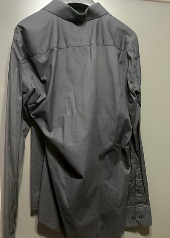 Siyah Slim Fit Kısa Kollu Erkek Gömlek - Görsel 3