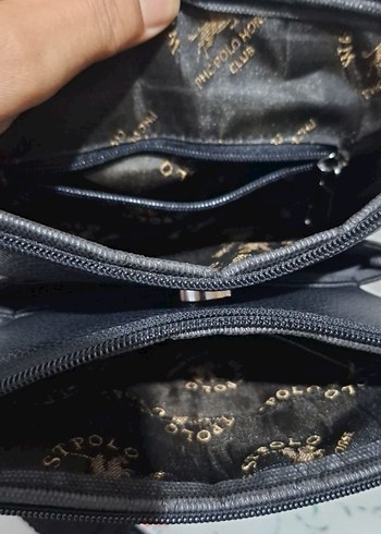 Siyah Erkek çantası omuz - Görsel 7