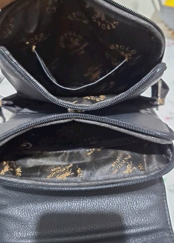 Siyah Erkek çantası omuz - Görsel 6