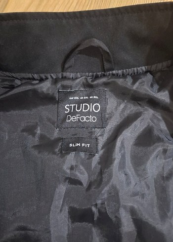 Siyah Kadın Fermuarlı Spor Ceket - Görsel 3