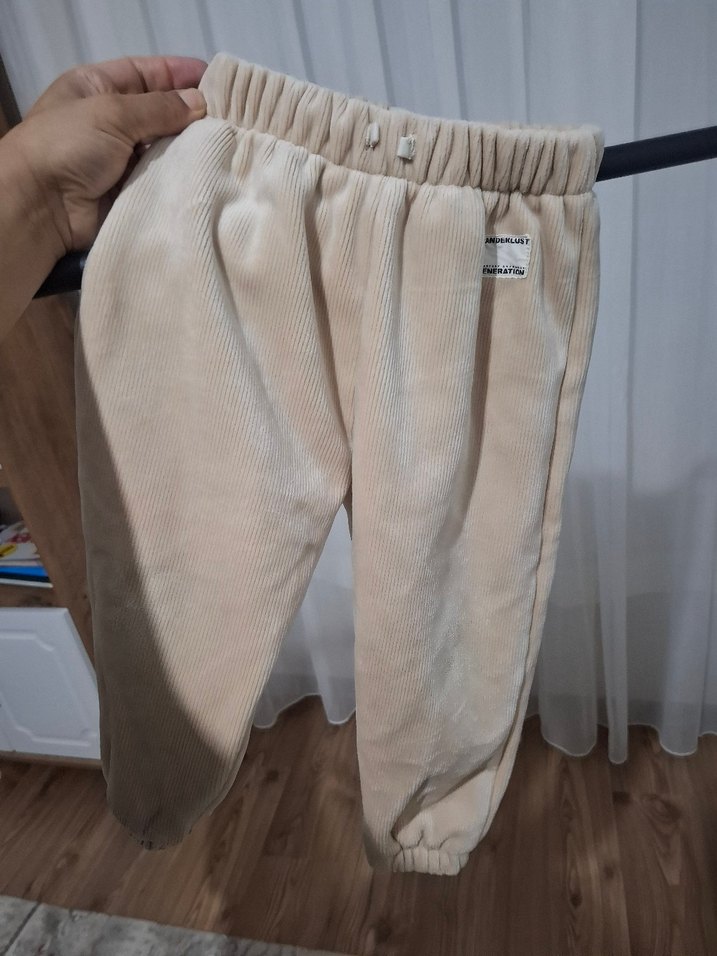 Erkek Çocuk Bej Basic Triko Kazak - Görsel 4