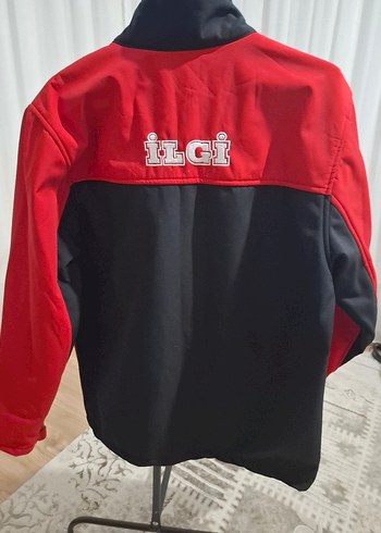 Erkek Kırmızı Siyah Biker Kayak Ceketi - Görsel 4