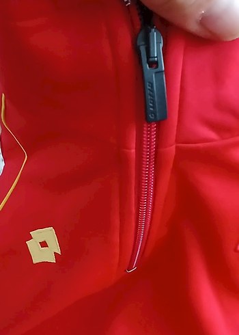 Kırmızı Lotto 7.8 yaş taraftar kazak - Görsel 6