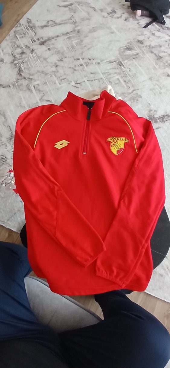 Kırmızı Lotto 7.8 yaş taraftar kazak - Görsel 2