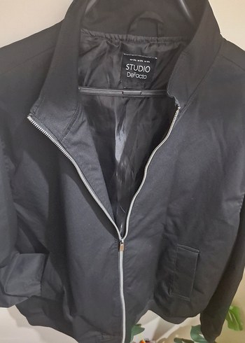 Siyah Fermuarlı Erkek Ceket - Görsel 2