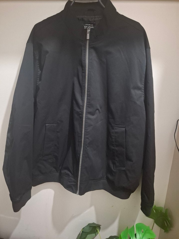 Siyah Fermuarlı Erkek Ceket - Görsel 5