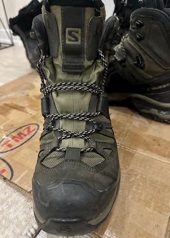 Orijinal Salomon Kamuflaj Desenli Erkek Outdoor bot 40/5- 41 no - Görsel 5